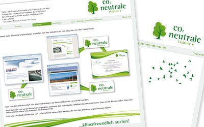 CO2-neutrale Website