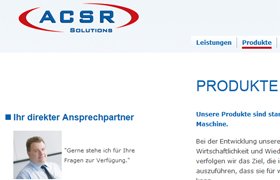 Meine Idealkunden sind inhabergeführte Unternehmen - wie z.B. ACSR Solutions