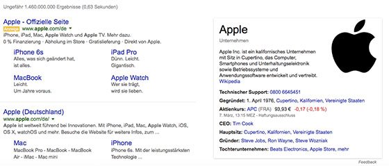 Infos aus Knowledge-graph