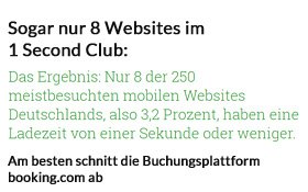 Mobile Ladezeiten von Websites