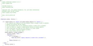 Jquery-Code 1.11.3 original, 277KB