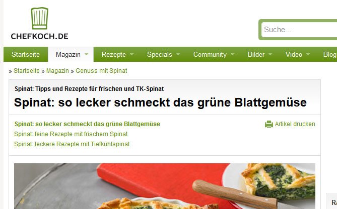 User-generated Content, Beispiel Chefkoch.de