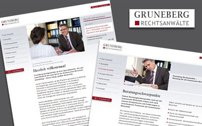 webseite Kanzlei Gruneberg Köln-Ehrenfeld
